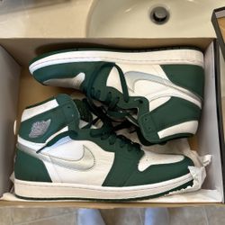 Jordan 1 Size 11 Green Gorge