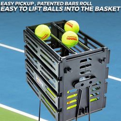 Tennis Ball Hopper , Holds 80 Balls
