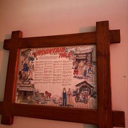 Antique Mountain Talk Wall Art