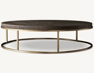 Coffee Table, Restoration Hardware 54” round  - $1,300