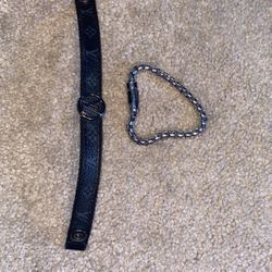 LV Nylon & Chain Bracelets