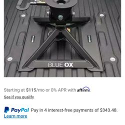 Blueox 5th Wheel To Gooseneck Ball Hitch