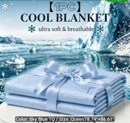Summer night cooling blanket