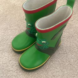 Nearly New Rubber Boots For Kids Size 6