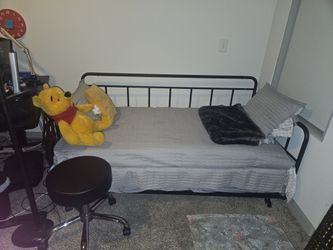 Black Metal Daybed