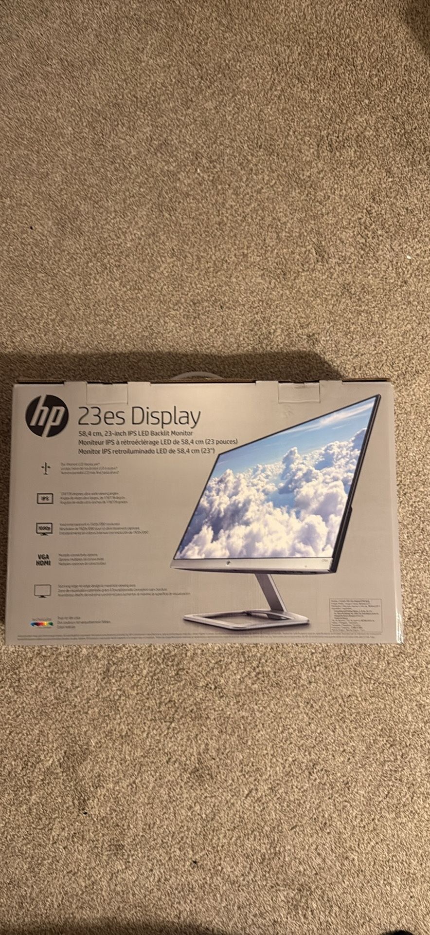 HP 23 es Display Monitor