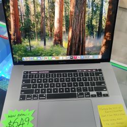 MacBook Pro 16" 2019 Intel 8 Core i9 Processor 32GB Ram 1TB SSD Radeon Pro 5300M 4GB Graphics macOS Sequoia, Charger. Very rare high Spec MacBook. 