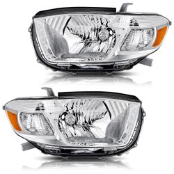 08-10 New Toyota Highlander Headlight 