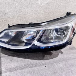 2016 To 2019 CHEVY CRUZE LH HEADLIGHT