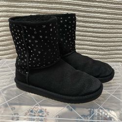 Kids Kookaburra by UGG Black Boots Size 2