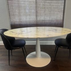 60” Oval Dining Table
