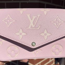 Pink Crossbody Purse + Wallet Set – New