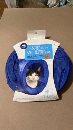 Whisker City Pop-Open Play Cat Tunnel