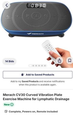 Merach CV30 Curved Vibration Plate Exercise Machine