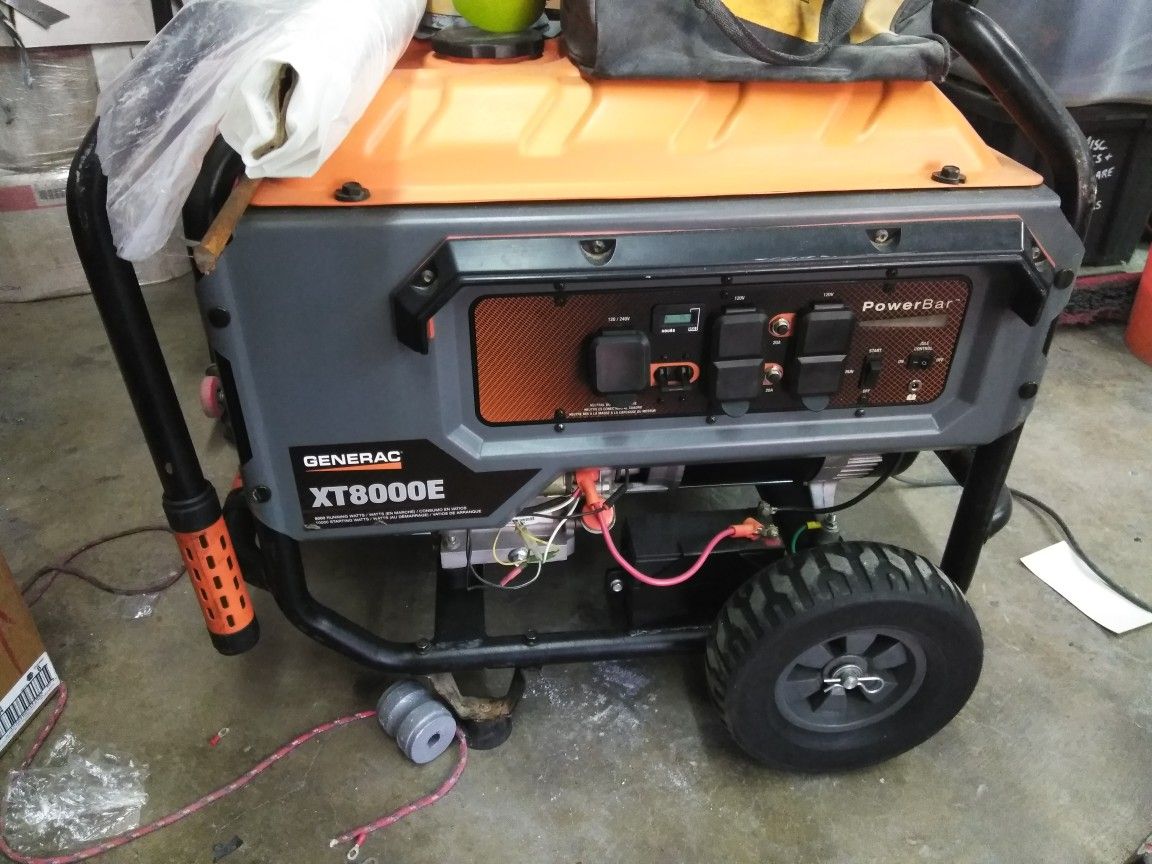 Generac xt8000e generator