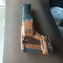 Ridgid Reciprocating Saw & Charger 