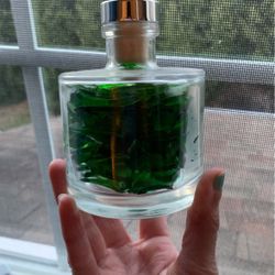 Green Glass Decor