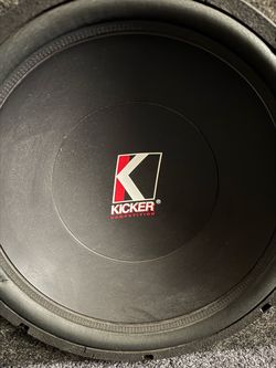 Dual Kicker 15” Car Subwoofer