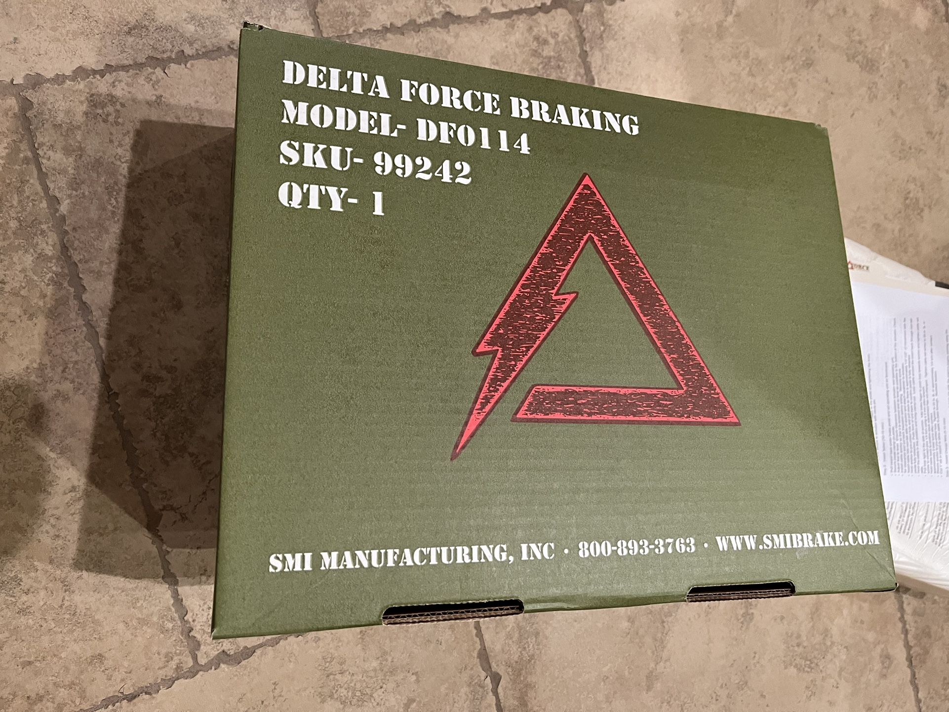 SMI Delta Force Brake System For Tow Cars
