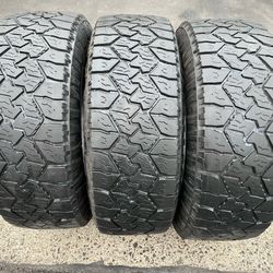(3) 285/70R18 Nitto Exo Grappler AWT