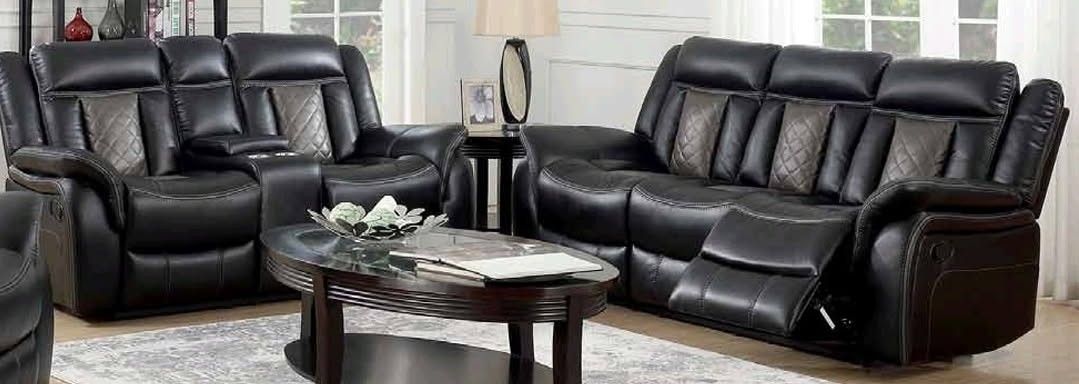 Brand new reclining sofa and loveseat 💫 Flexible payment plans available