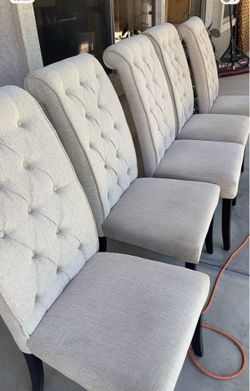 5 dinner chairs