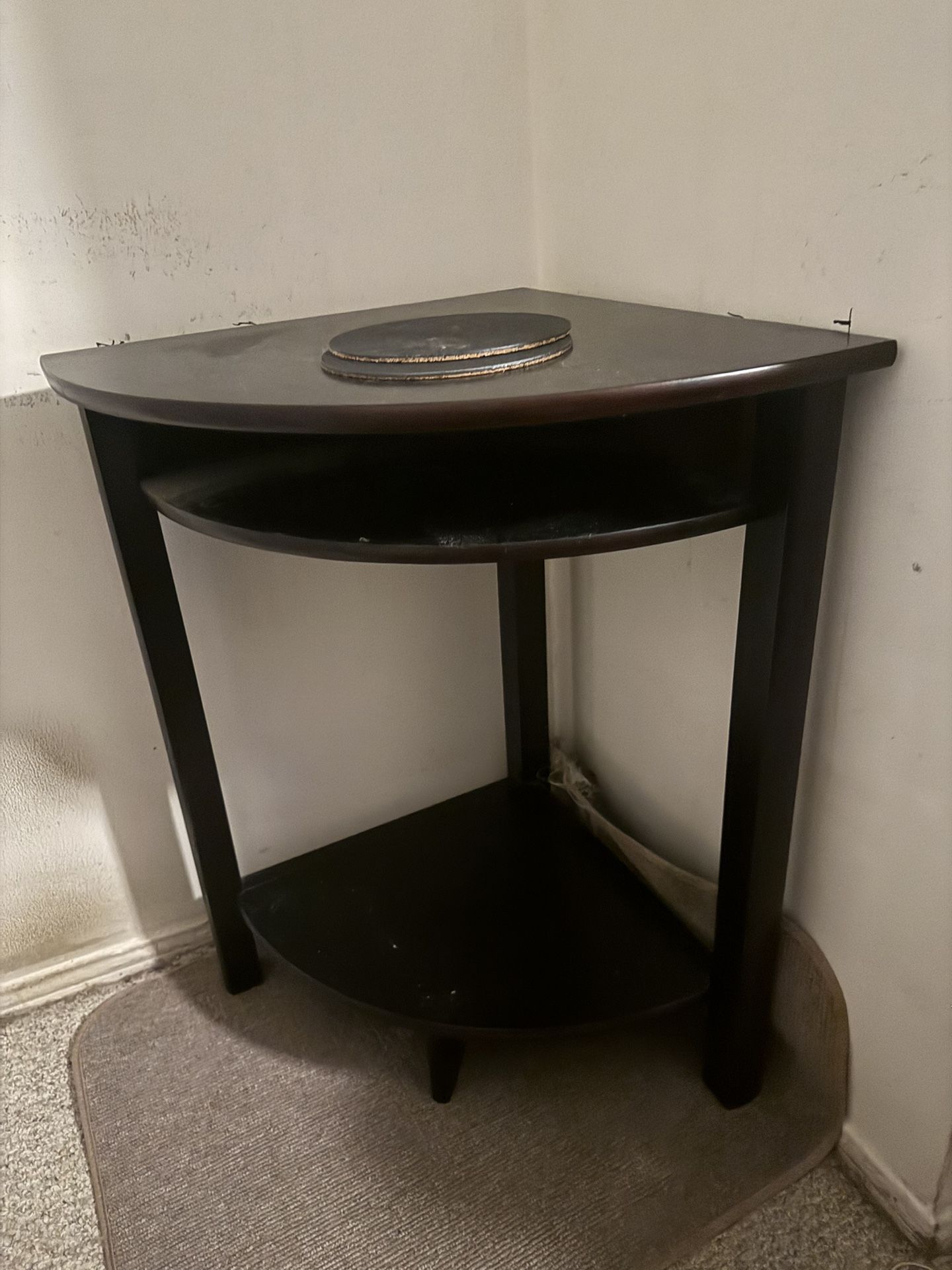 Wooden Corner table