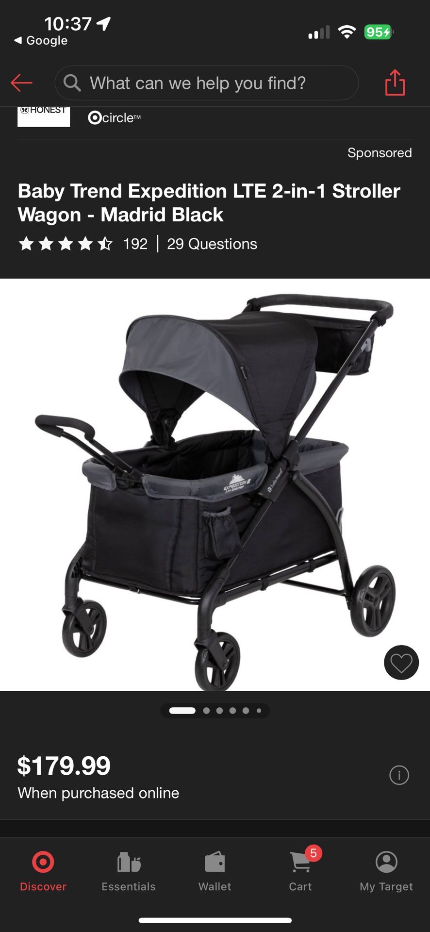 Baby Trend Stroller Wagon