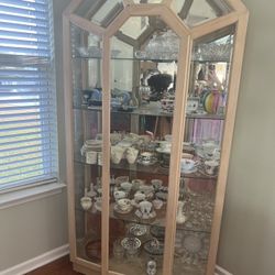 Glass China Cabinet 