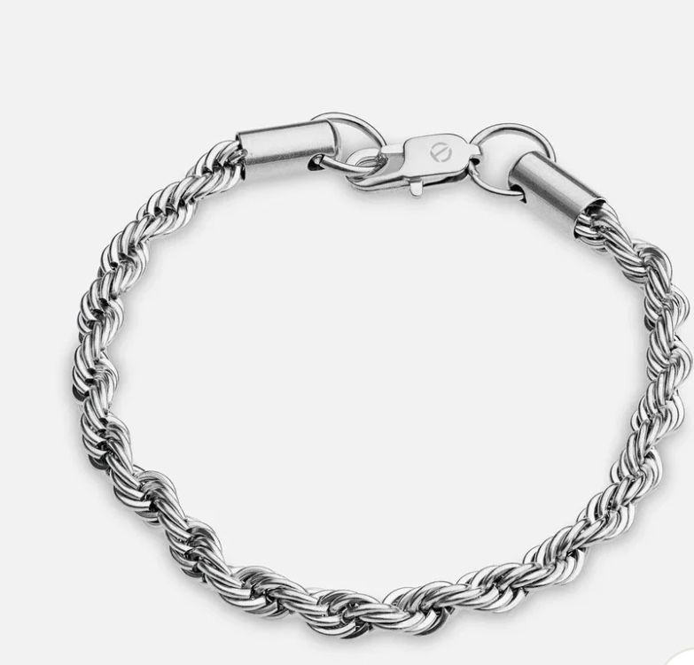 5mm Rope Chain Bracelet - New