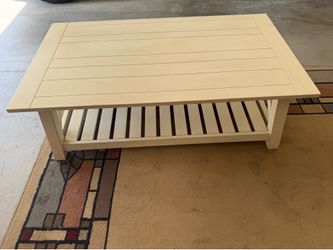 Ethan Allen Coffee Table …off white…