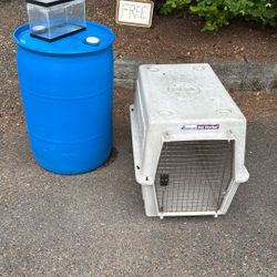 Free - Food Grade Bin, dog Crate, Fish Tank