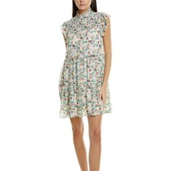 Brand New Woman’s Maison Tara brand In The Green Mini Dress Up For Sale  