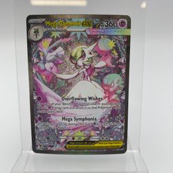 Pokémon TCG ME01: Mega Evolution Mega Gardevoir ex 178 Holo Textured English