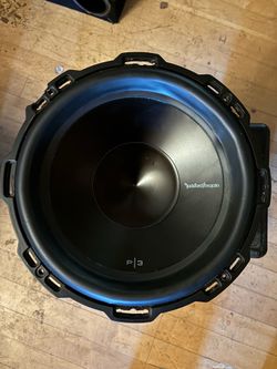 12” Rockford Fosgate P3 Subwoofer 1200 Watts P3D2-12 Punch DVC(one available/no box)