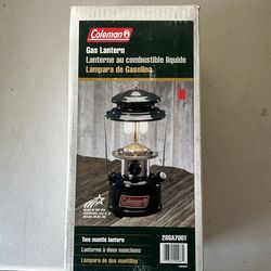 Colman gas lantern