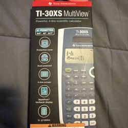 TI-30XS MultiView Scientific Calculator - New in Box