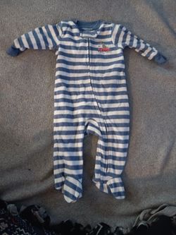 Footed Pajama Size 3 Months