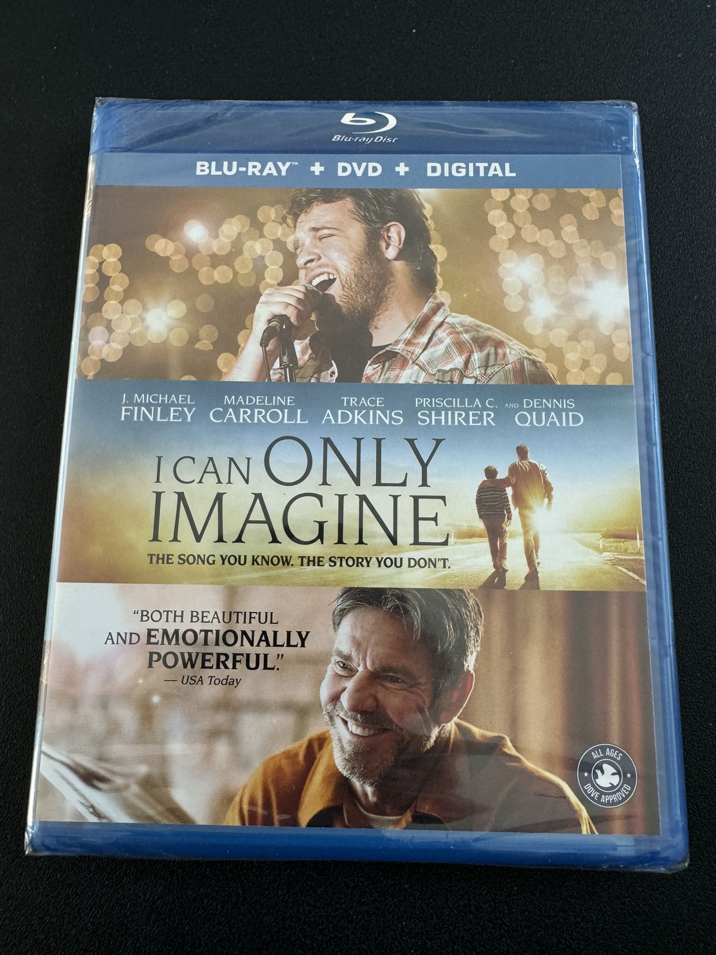 I Can Only Imagine Blu-ray + DVD + Digital - BRAND NEW SEALED