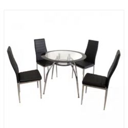 Glass Table Set  ON SALE 
