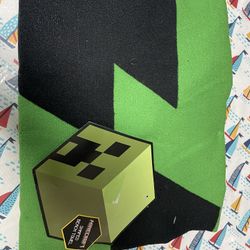 Brand New Minecraft Shaped Beach Towel