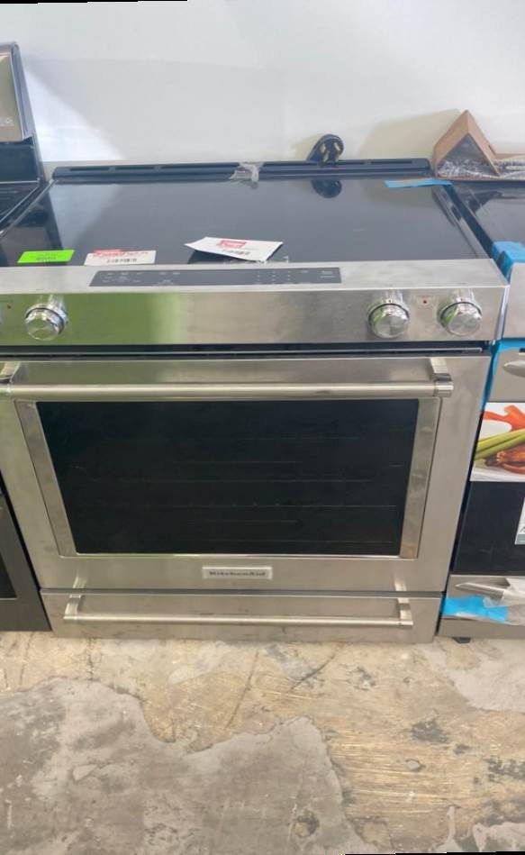 Kitchen aid KSEG700ESS electric stove ☺️☺️☺️ VE