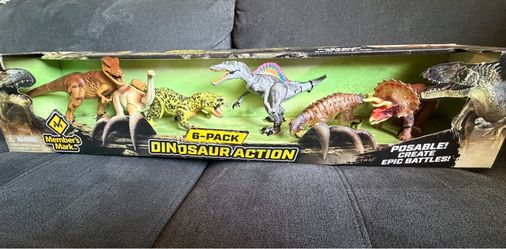 6 Pack Dinosaur set toys