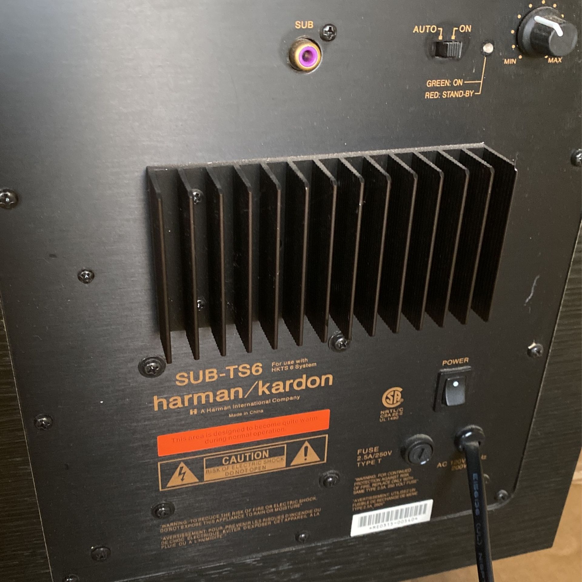 Harman/ Kardon Subwoofer for Sale in Anaheim, CA OfferUp