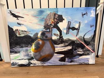Star Wars Battle Scene by Kurt Miller