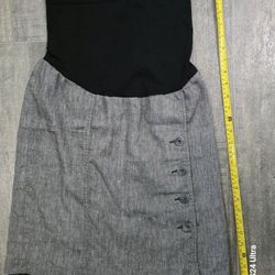 Maternity A Pea in the Pod Stylish Skirt Large