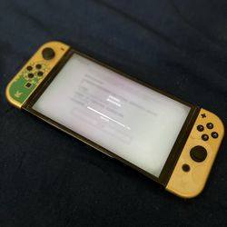 Nintendo Switch Oled Zelda Special Edition 