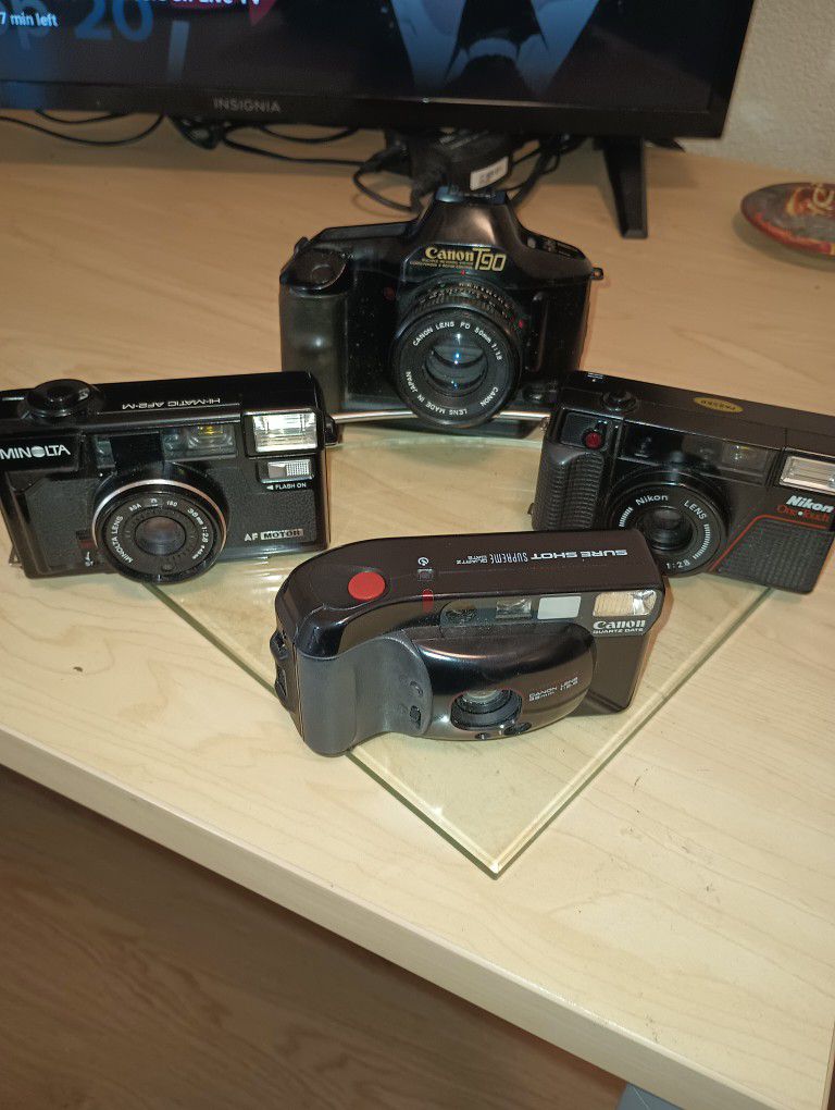 4 Unused 'Vintage' Cameras 