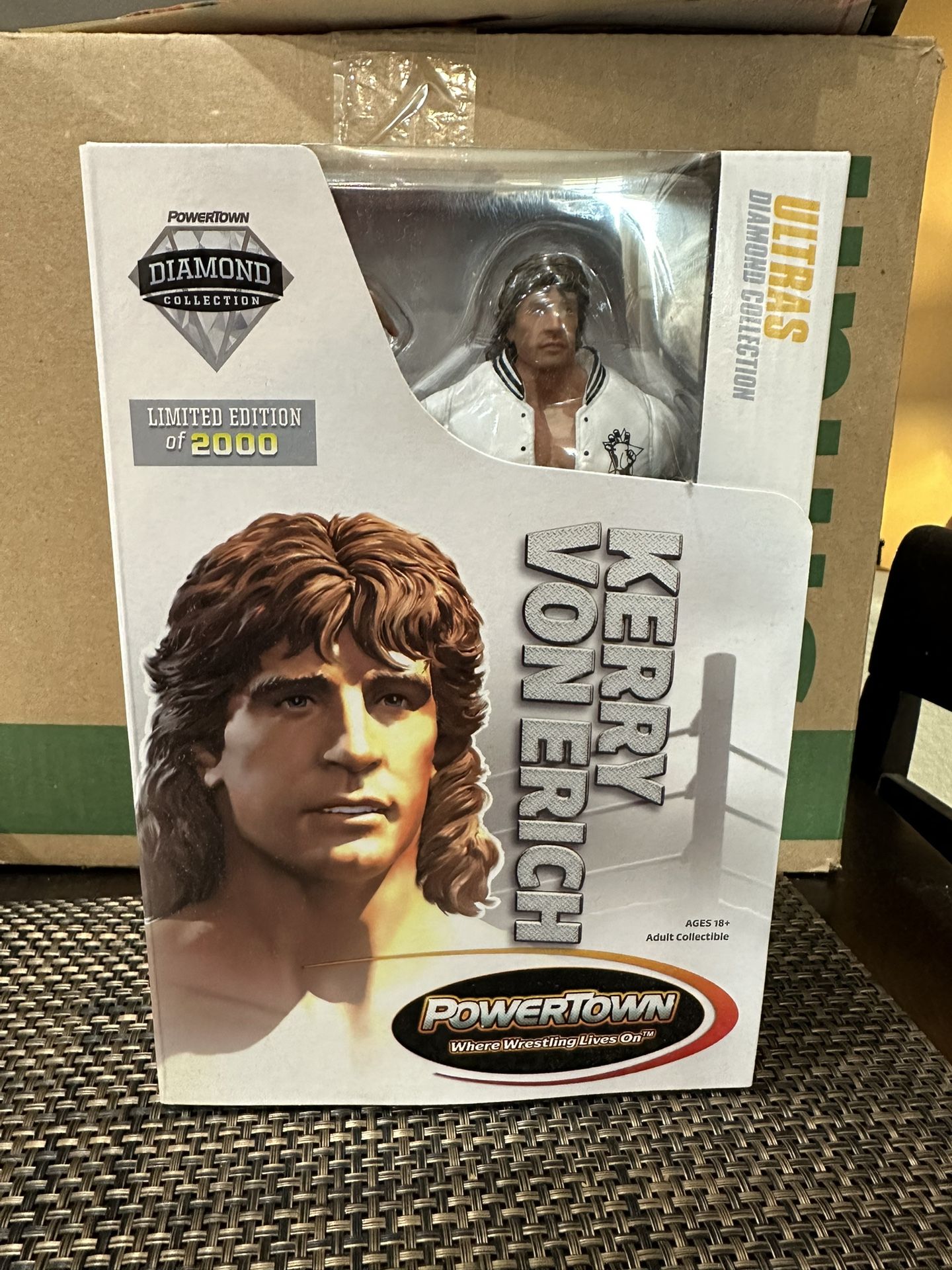 Kerry Von Erich Powertown Diamond Collection NEW IN BOX!