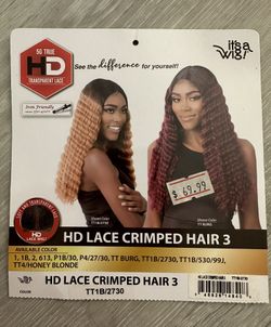 CRIMPED HAIR 3 HD Wig